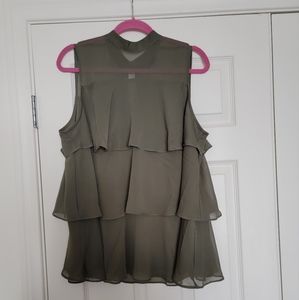 Flowy sleeveless top